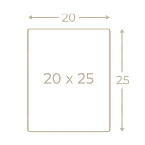 20X25