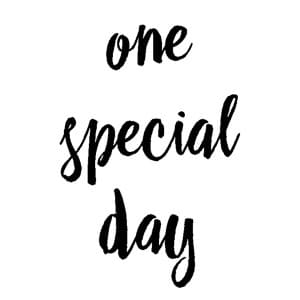 One Special Day