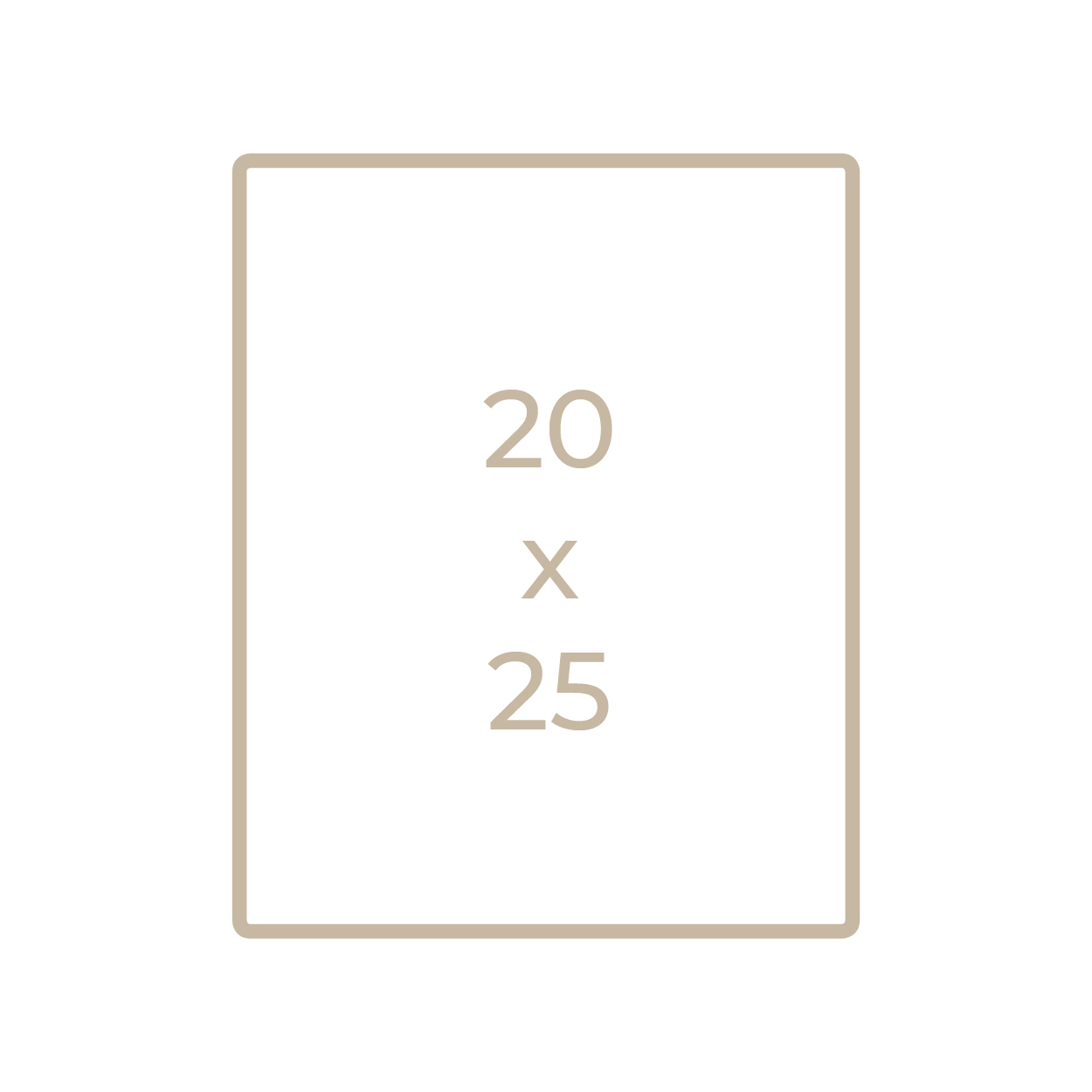 20x25