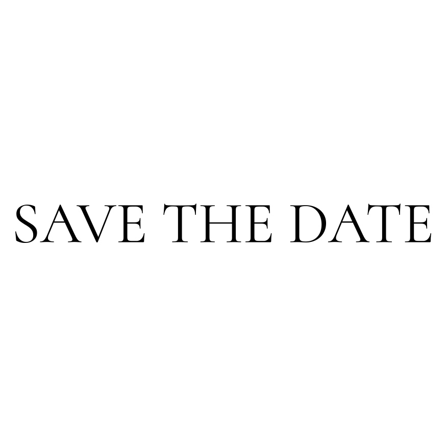 save the date
